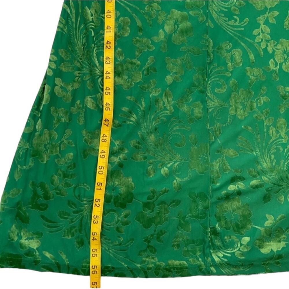 Runaway the Label Dress 12 Green Formal Maxi Y2K Large Long Dress open back - Picture 8 of 8